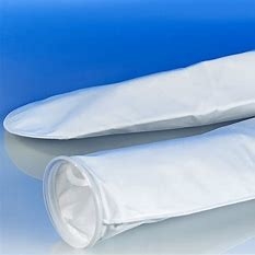 Túi lọc bằng thép không gỉ P84 Lớp phủ silicon 10 xếp