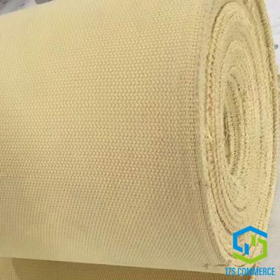 Aramid 1313 Airslide Band Conveyer Canvas Belt Aerating Plate Fabric Fire Resistant