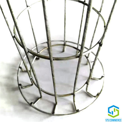 Dây mạ kẽm Bộ lọc bụi 120mm Dây lồng uốn đáy