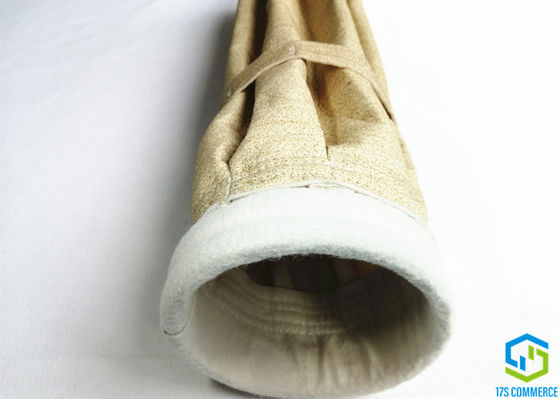 8 nếp gấp Túi lọc 160mm Aramid Túi lọc Nomex