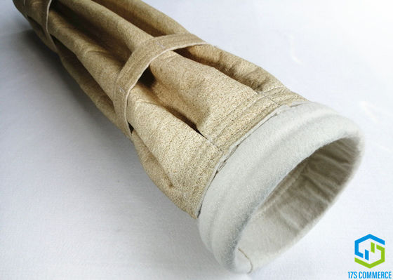 8 nếp gấp Túi lọc 160mm Aramid Túi lọc Nomex