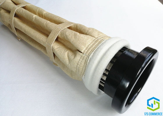 Túi lọc Aramid 150mm Túi lọc Nomex Tiêu thụ năng lượng thấp