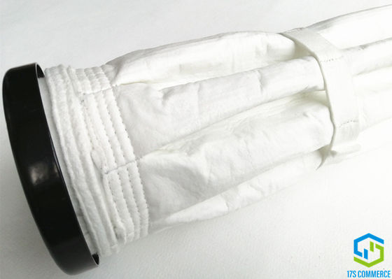 Túi lọc nỉ Polyester ISO 160mm Tuổi thọ lâu dài