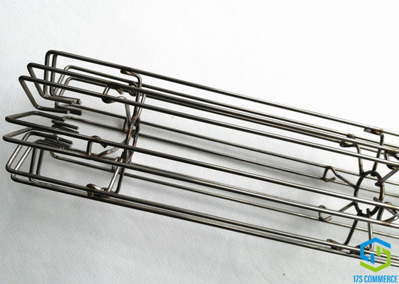 SS304 SS316 Lồng lọc bằng thép không gỉ 8 ray 120mm
