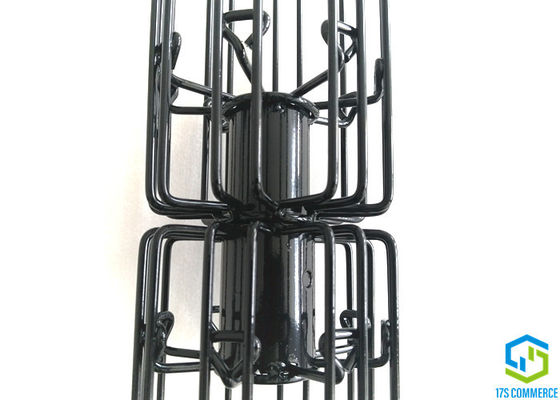 144mm Hai phần 8 Bộ lọc nếp gấp Lồng Lớp phủ Silicon Khớp nối bằng thép nhẹ