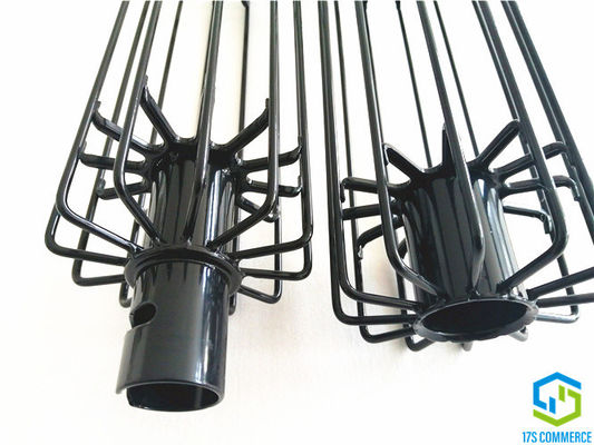 Hai mảnh Bộ lọc hình sao Lồng xoắn Lớp phủ silicon Lớp phủ nếp gấp Lồng 110mm Lồng nhện Lồng hút bụi bằng thép nhẹ