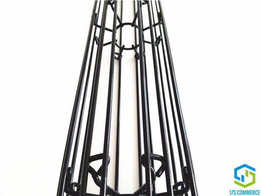 Nắp trên có thể tháo rời Lồng bộ lọc nếp gấp 120mm Thép nhẹ