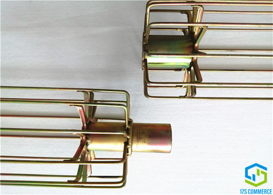 Lớp phủ kẽm Bộ lọc hình sao lưỡi trai Lồng hai mảnh 138mm 12 Ray