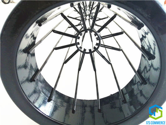 Lồng đôi Spider Star Lồng Lớp phủ silicon Lồng 110mm Lồng nhện Lồng hút bụi bằng thép nhẹ