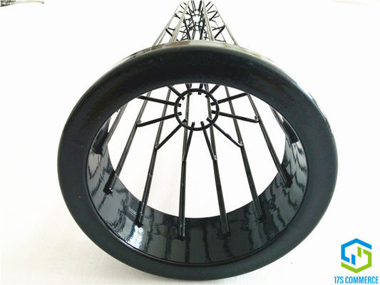 Dây đôi 110mm Lồng hình sao Lớp phủ silicon Lồng 12 nếp gấp Lồng nhện Lồng hút bụi