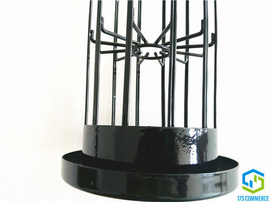Dây đôi 110mm Lồng hình sao Lớp phủ silicon Lồng 12 nếp gấp Lồng nhện Lồng hút bụi