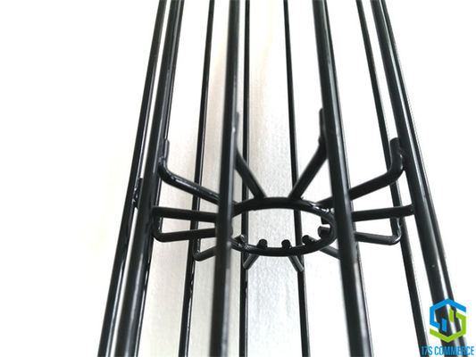 Wire Spider 110mm Star Cage Lồng silicon Lớp phủ Pleat Lồng 12 Pleats Spider Cage Lồng hút bụi