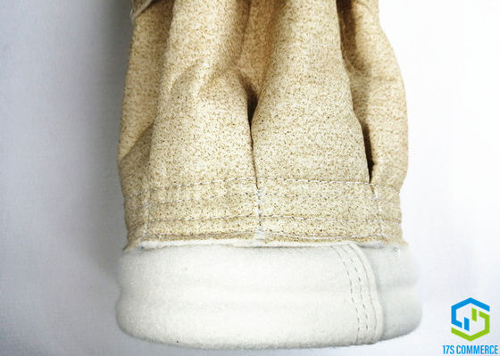 Túi hút bụi bằng nỉ Aramid Bề mặt bộ lọc mở rộng hiệu quả cao